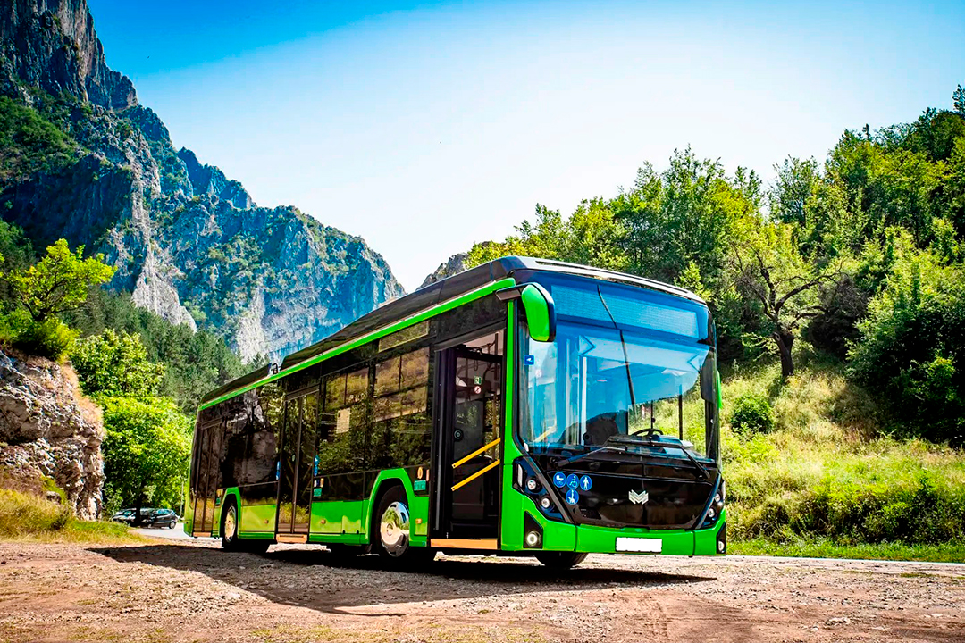 электробус OLGERD E321 са шкламі
